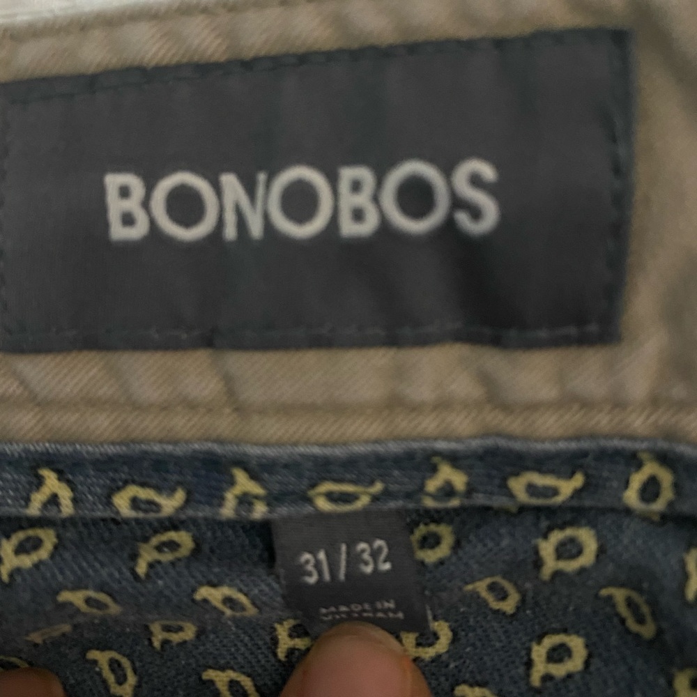 Bonobos men’s khaki pants